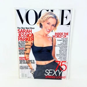 VOGUE Magazine February 2003 Sarah Jessica Parker Sexy Spring Looks - Imagen 1 de 7