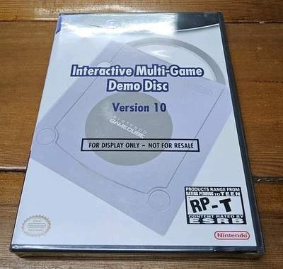 Interactive Multi-Game Demo Disc Version 10 (GameCube 2003) Sealed New - Image 1 of 4