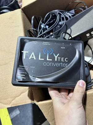 Luces de conteo inalámbricas TallyTec Blackmagic VMIX Trickster Broadcast pix Foto 1 de 4