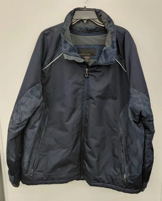 North End Men's Warm Logic 100% Polyester Blue Size XXL Jacket - Image 1 of 4