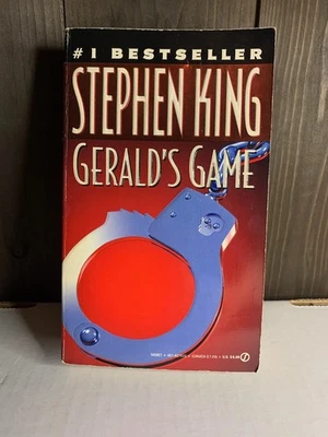 Gerald’s Game by Stephen King (1993) Mass Market Paperback Horror Thriller - Imagem 1 de 4