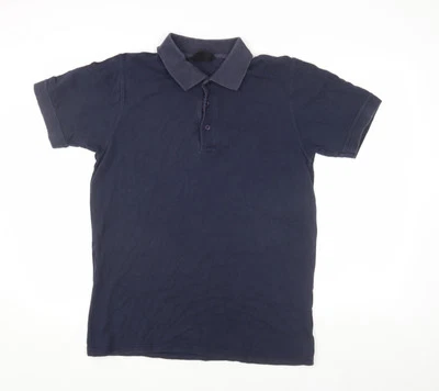 Regatta Men's Blue M Polo Shirt - Casual Solid Short Sleeve - Image 1 of 4