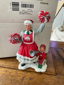 Danbury Mint Ohio State University Mrs. Clause Christmas Figurine - Picture 1 of 3