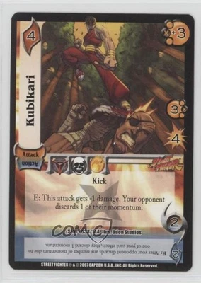 2008 Universal Fighting System (UFS) - Street Fighter: Domination Kubikari - Image 1 of 2