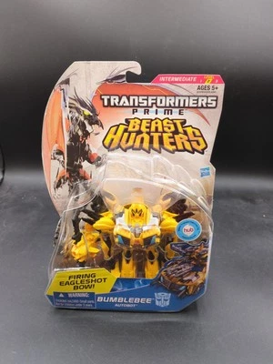 Figura Transformers Prime Beast Hunters Deluxe Class Autobot Bumblebee Nueva Foto 1 de 2