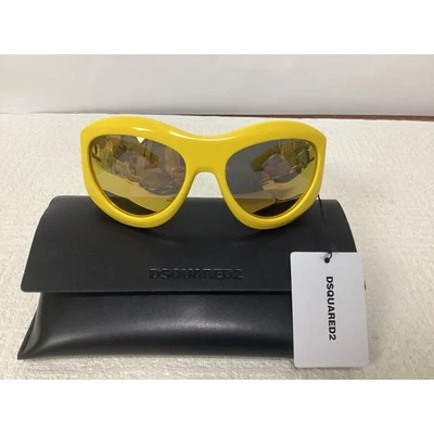 Gafas de sol Dsquared2 espejo amarillas Foto 1 de 4