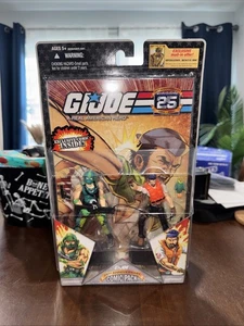 Hasbro G.I Joe 25th Anniversary Comic Pack Copperhead & Shipwreck Figures NIP - Picture 1 of 6
