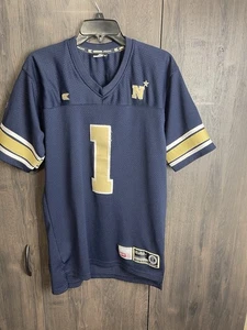 Vintage Colosseum Navy Midshipmen Stitched #1 Jersey Youth XL Navy Blue - Picture 1 of 12