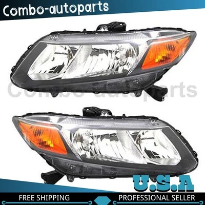 Conjunto de faros izquierdo derecho honda civic 2012-2012 Foto 1 de 3