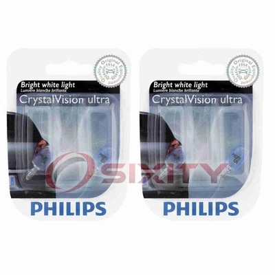 2 pc Philips Tail Light Bulbs for Buick Century Electra Estate Wagon LeSabre pf - Image 1 of 4