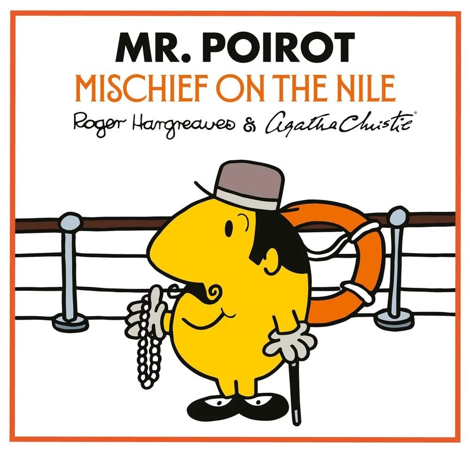 Mr. Poirot: Mischief on the Nile by Roger Hargreaves Hardcover Book - Image 1 of 1