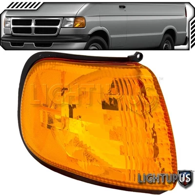 Passenger Side RH Halogen Side Marker for DODGE 99-03 RAM VAN 1500 2500 3500 Foto 1 de 3