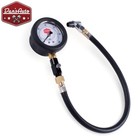 DANS AUTO Tire Pressure Gauge 60 PSI Liquid Filled Rubber Case 2 Tire Air Chucks
