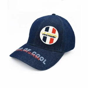 Sombrero gorra de béisbol Steve McQueen Le Mans King of Cool - mercancía oficial - stock del Reino Unido - Imagen 1 de 1
