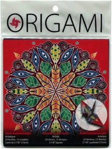Papel Origami Caleidoscopio Patrón Artístico (4525) - Imagen 1 de 1