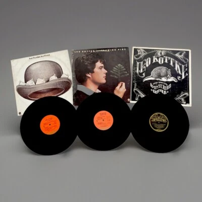 Lot Of 3 LEO KOTTKE: CHEWING PINE/ICE WATER/SELF-TITLED LP CAPITOL VG+/VG - Image 1 of 4