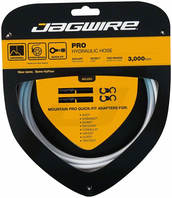 Jagwire Mountain Pro Disc Brake Hydraulic Hose 3000mm White