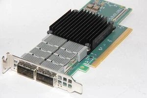 MELLANOX MCX653106A-HDAT CONNECTX-6 HDR 200GbE Adapter with Low Profile Bracket - Picture 1 of 3