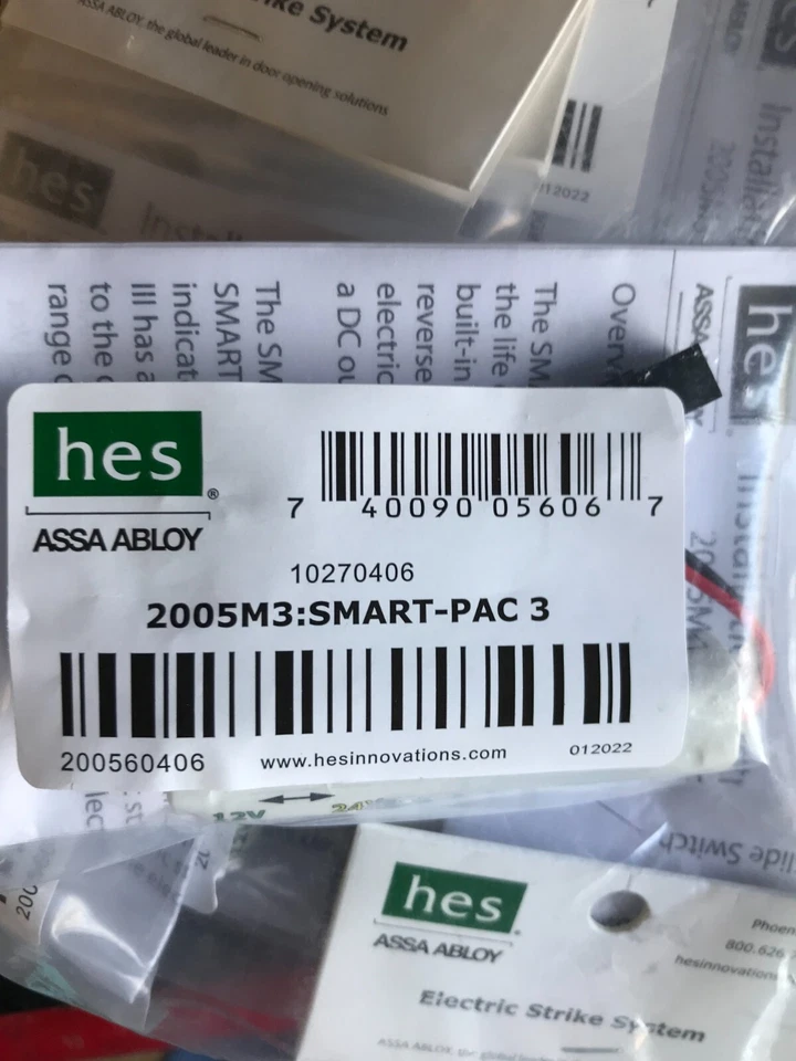 HES Smart-Pac 2005M3 - Image 1 of 1