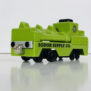 Vagón de volteo Thomas The Train Diecast Sodor Supply Yard Tender Metal Verde - Imagen 1 de 12
