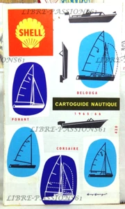 CARTOGUIDE SHELL, NAUTIQUE, 1965/66 - Picture 1 of 6