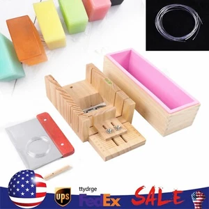 Pro Soap Making Supplies Kit 3 pcs Set Soap Tools Cakes Mold Handmade DIY NEW - Picture 1 of 18