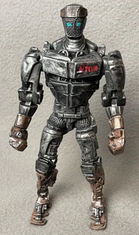 Jakks Pacific Real Steel Atom Junkyard Bot 7.5” Figure w/ Punching Action 2011 Cover