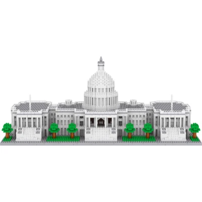 Building blocks toy American white house RFI  - Image 1 of 4