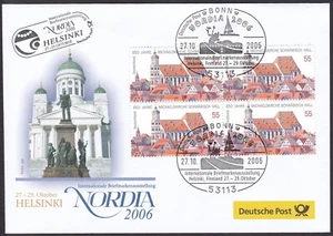 PEX0070 Intl. Stamp Exhibit. Germany Cover, NORDIA 2006, Helsinki, Architecture - Picture 1 of 1