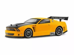HPI 1/10 RC Car BODY Shell FORD MUSTANG GT-R -CLEAR- UNPAINTED #17504 - Picture 1 of 7
