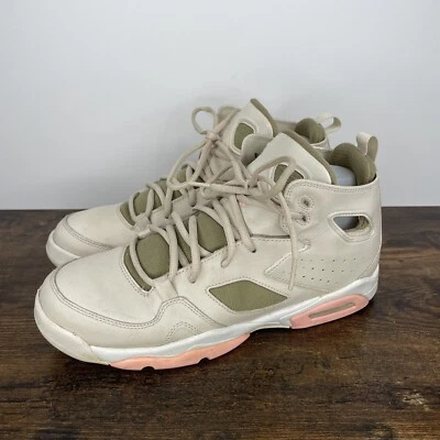 Nike Jordan FlightClub '91 Tenis de Baskeball Madera de Orewood Claro (555333-101) EE. UU. 8,5Y Foto 1 de 4