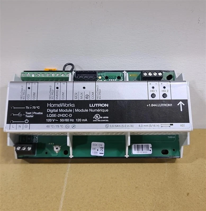 Lutron (LQSE-2HDC-D) QS system Power Module with Homeworks Digital Control - Image 1 of 1