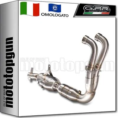 scarico completo racing open acciaio gpr ghost per aprilia rs 457 2025 25 - Immagine 1 di 3