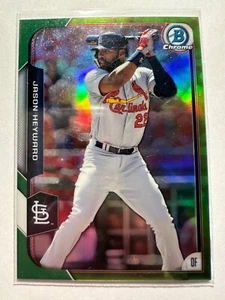 K44,217 - 2015 Bowman Chrome Green Refractors #55 Jason Heyward #/99 - Picture 1 of 1