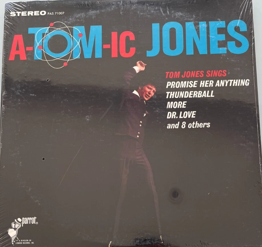 Tom Jones, Atomic Jones, LP, NEW, Sealed, 1966 US Pressing ( Stereo) - Image 1 of 2