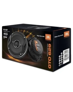 JBL GTO629 6.5" GTO 2-Way Grand Touring Series Coaxial Car Audio Speakers - Picture 1 of 2