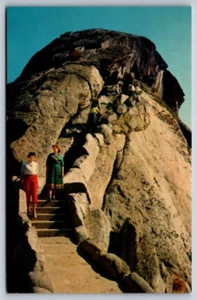 Postcard Chrome Moro Rock Sequoia National Park California - Picture 1 of 2