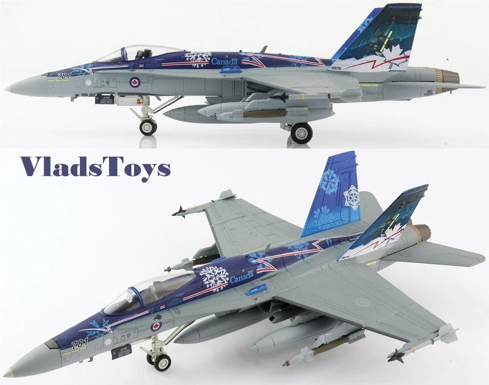 Hobby Master 1/72 McDonnell Douglas CF-18 Hornet RCAF Demo Team Canadá HA3557 Foto 1 de 4