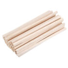 60Pcs 7.87'' x 0.24'' x 0.24'' Square Wood Dowel Rods Wooden Dowel for Crafting