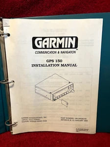 GARMIN GPS 150 INSALLATION MANUAL P/N 190-00026-00 - Picture 1 of 6