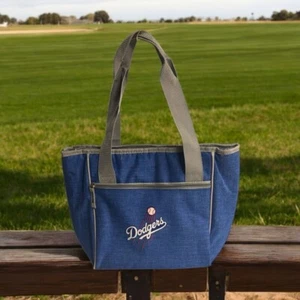 Logo Brands Blue Dodgers insulated Tote Bag cooler for food beverage - Picture 1 of 6