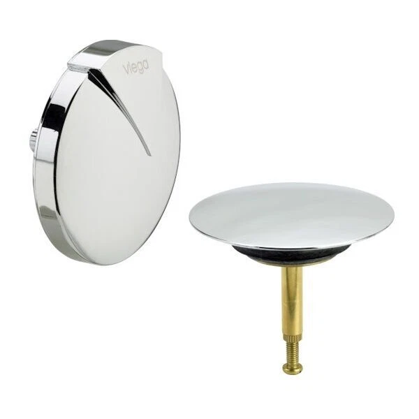 Viega 6162.0 Farbset Multiplex Ab- Überlaufgarnitur Kunststoff chrom 103378