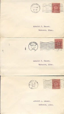 1929 FDC - Scott# 680 - Fallen Timbers - all 5 FD Cities = Flap/OK - Image 1 of 2