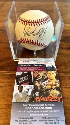 Manny Ramirez Signed Game Baseball, JSA COA - Image 1 of 3
