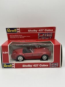 Vintage 1990 Revell Die Cast 1:24 Scale Red Shelby Cobra 427 NOS Unopened!