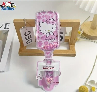 Pente de cabelo Sanrio Hello Kitty Air Cushion – Escova fofa de desenho animado para crianças - Imagem 1 de 2