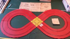 Unger Eldon 1/32 Scale Vintage Figure 8 Slot Car Track w/instuctions sheet