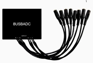 Octa Core Embedded System w/ 8 USB-ADC 8 Ch Input Condenser Mic/ Line Selectable - Picture 1 of 9