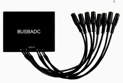 Octa Core Embedded System w/ 8 USB-ADC 8 Ch Input Condenser Mic/ Line Selectable - Image 1 of 4