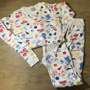 Hanna Andersson Disney Pixar Toy Story Cars Nemo Long John Pajamas Kid 150cm 12Y - Picture 1 of 8